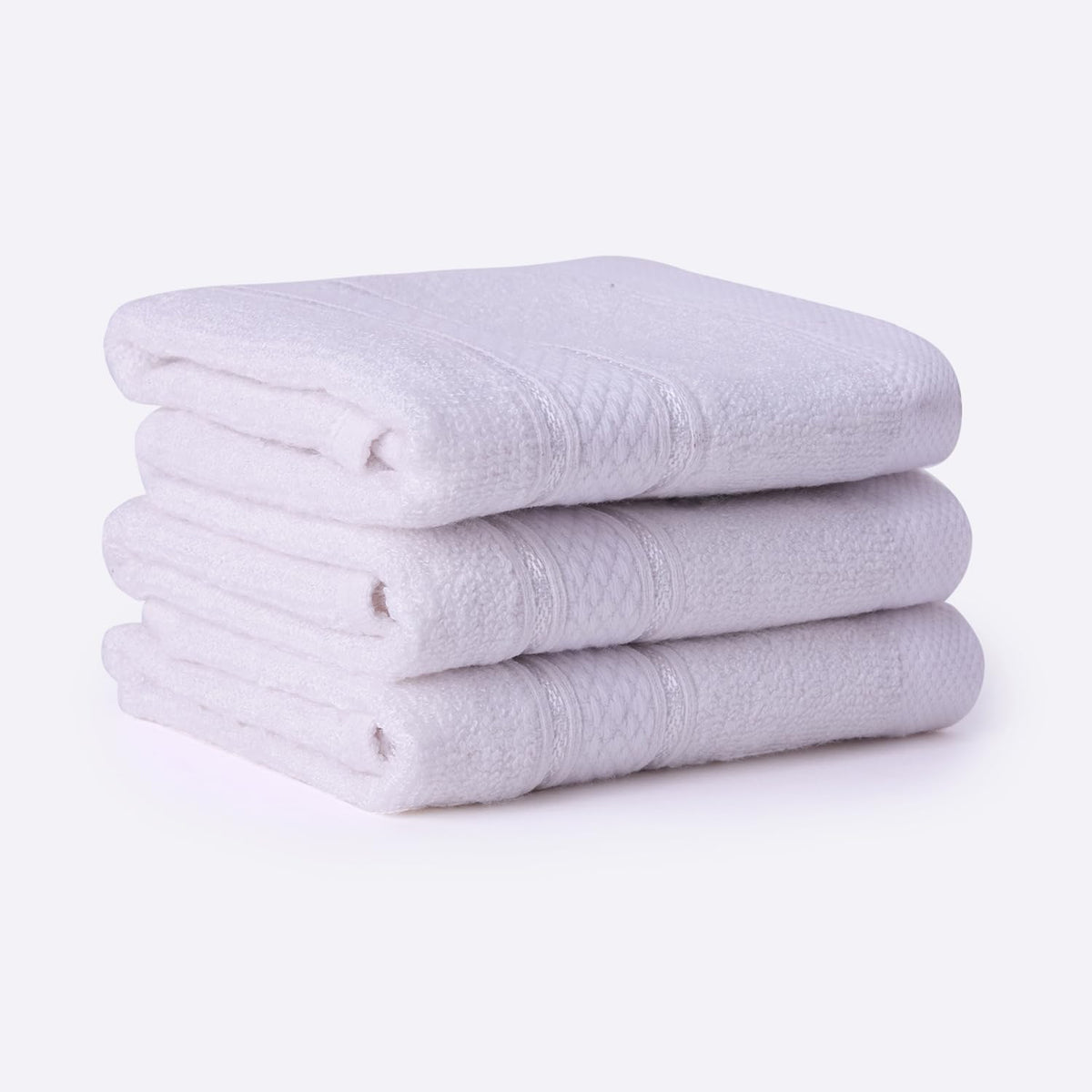 BAMBOO SOUL bamboo face towel White detail 2