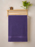 BAMBOO SOUL — Classic Cotton — Bath Towel — 380 GSM — Matt Purple