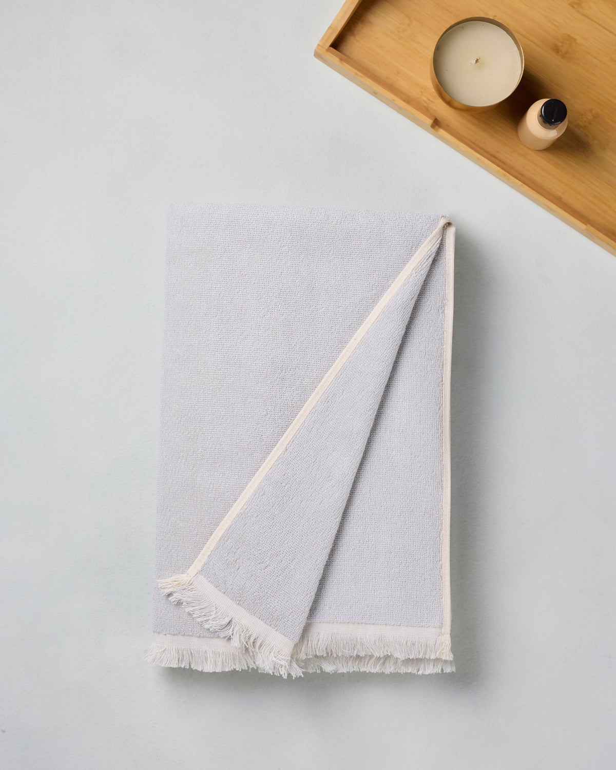 BAMBOO SOUL — Exclusive — Bath Towel — Cotton 500 GSM — Fogstone Green