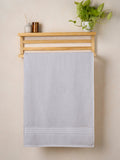 BAMBOO SOUL — Classic Cotton — Bath Towel — 380 GSM — Grey