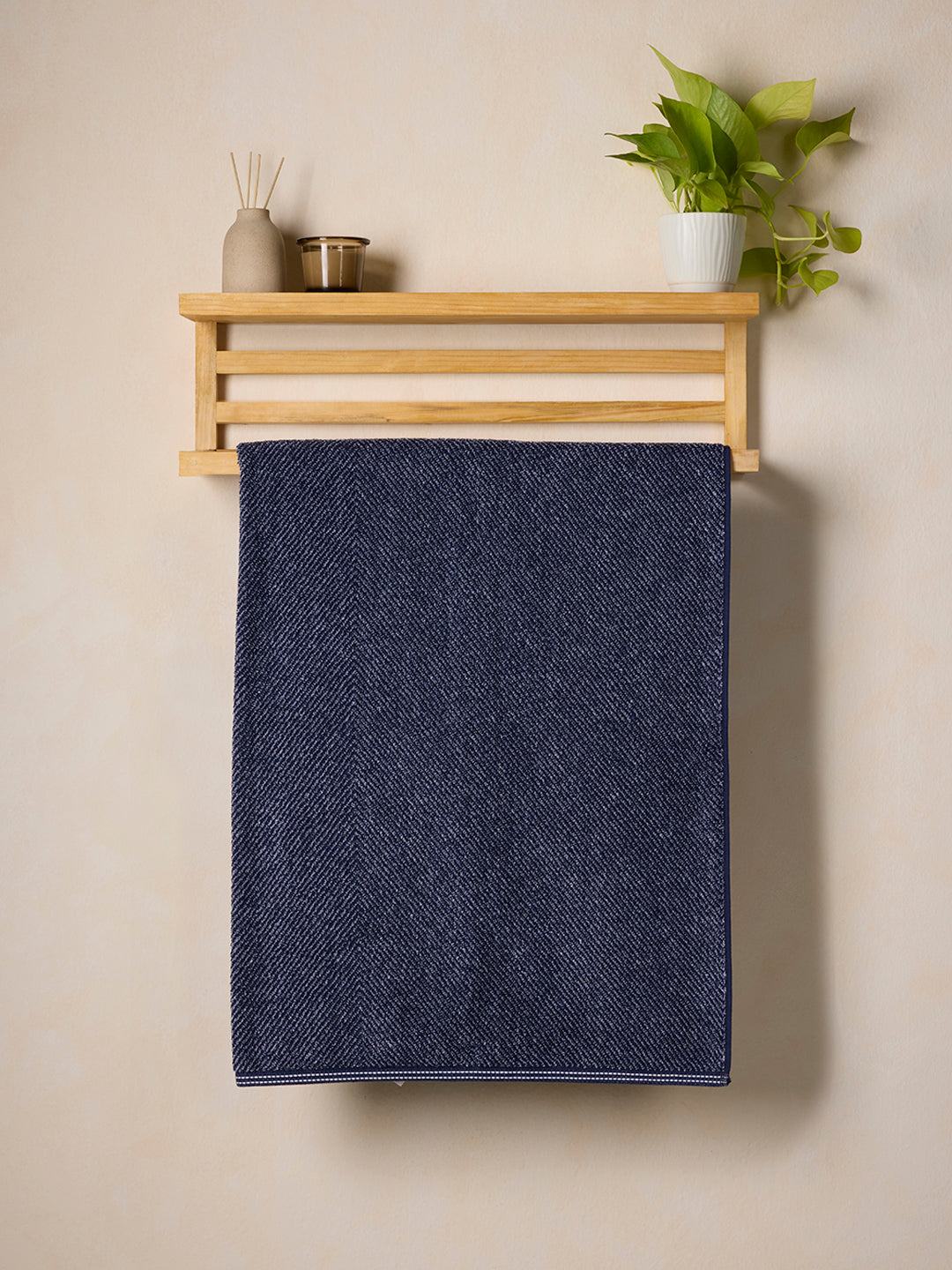 BAMBOO SOUL — Fashion Supreme Towel 500 GSM Bath Towel — Peacot