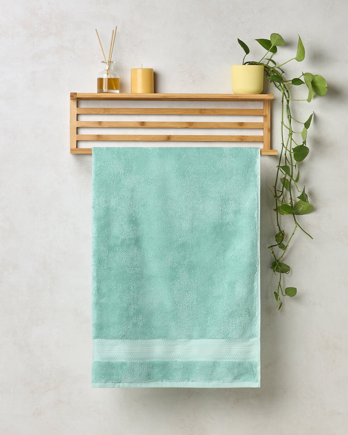 BAMBOO SOUL — Bamboo Cotton — Bath Towel — 600 GSM — Ice Burst